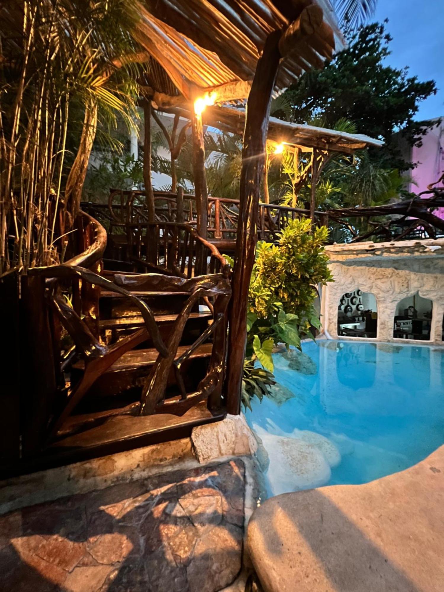 Bed and Breakfast La Quinta Orquidea Puerto Morelos Zewnętrze zdjęcie